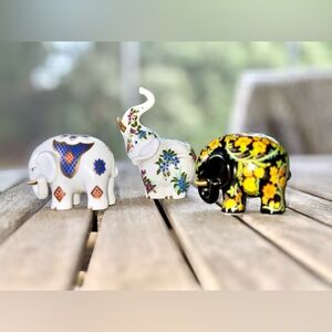 Set of 3 “Treasury of Elephants” series by Lenox and Princeton Gallery!